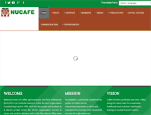 Tablet Screenshot of nucafe.org